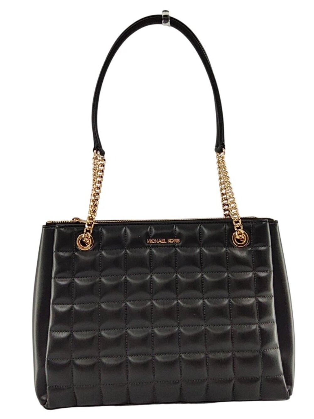 Michael Kors Soho Medium Quilted Tote Bag Black